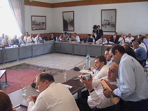 Первое совместное заседание Российско-Марроканского Делового Совета. Касабланка